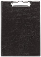 Klembordmap Durable 2355 A4 met kopklem en insteek zwart-2