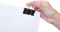 Papierklem MAUL 213 foldback 50mm zwart 12 stuks-1