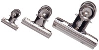 Papierklem MAUL Bulldog 30mm capaciteit 10mm zilver 10 stuks-7