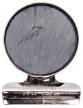Papierklem MAUL Bulldog met magneet 30mm zilver 2 stuks-3