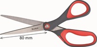Schaar Scotch, 20cm precision, rood, blister-1