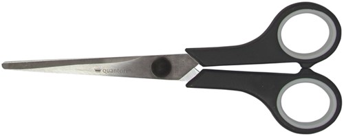 Schaar Quantore 170mm soft grip zwart
