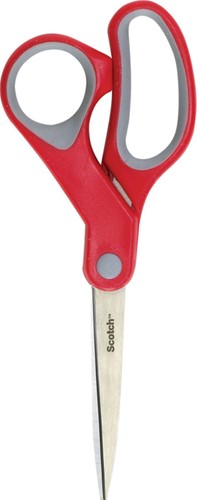 Schaar Scotch 20cm comfort rood blister-2