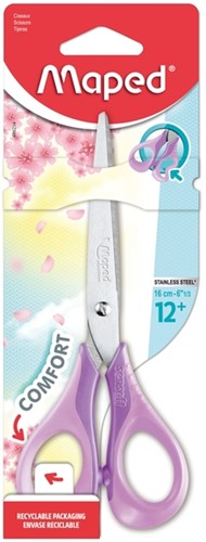 Schaar Maped Sensoft 16cm pastel assorti-4