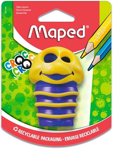 Puntenslijper Maped Croc Croc Bug 2gaats assorti-3