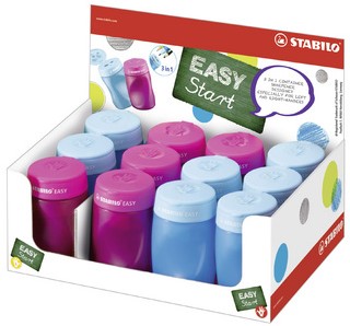 Puntenslijper STABILO Easy 4500 3 in 1 assorti in rechts- en linkshandig en in kleur-2