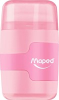 Puntenslijper Maped Connect 2-gaats met gum pastel assorti-2