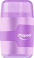 Puntenslijper Maped Connect 2-gaats met gum pastel assorti-4