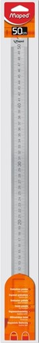 Liniaal Maped metaal 50cm