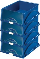 Sorteerbak Leitz 5231 Sorty met klep blauw-3