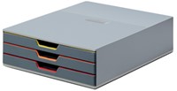 Ladenbox Durable Varicolor 3 laden grijs-3