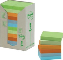 Memoblok Post-it 653-1RPT 38x51mm rainbow pastel 24 stuks-3