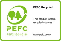 Memoblok Post-it 654-RTP 76x76mm recycled rainbow pastel 16 stuks-1