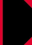 Notitieboek Bantex zwart/rood A4 lijn 70gr 96vel-2