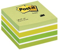 Memoblok Post-it 2028 76x76mm kubus assorti-3
