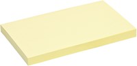 Memoblok Quantore 76x127mm geel 100 vel