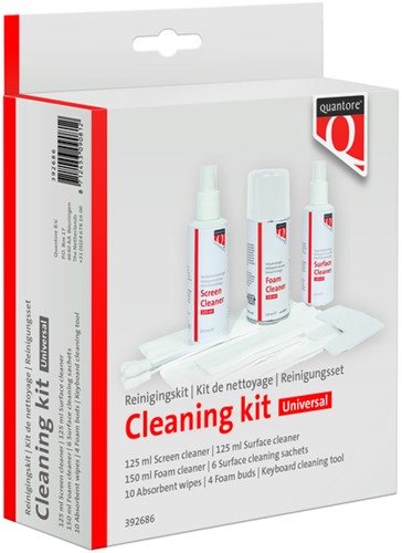 Universele reinigingskit Quantore voor elke werkplek