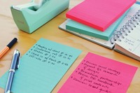 Memoblok Post-it 4690 Super Sticky 101x152mm Cosmic 3 stuks-1