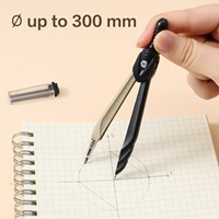 Deli Orbit passer, assorti goud of zilver-3