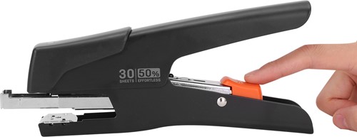 Deli niettang zwart, voor moeiteloos nieten, 24/6 & 26/6-3