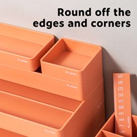 Deli NuSign complete set bureau accessories roze, 13-delig -3