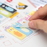 Deli Stick Up indextabs 45x15mm, assorti-3