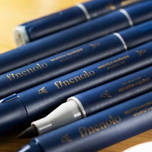 Deli Finenolo sketchmarkers - 60 kleuren-3