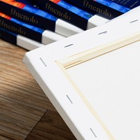 Deli Finenolo schildersdoek wit, 60x80cm-3