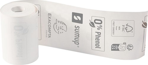 Thermorollen Exacompta SUMUP 57x30mm 9 meter 0% Phenol-2