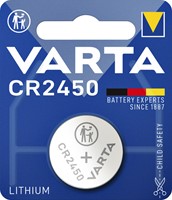 Batterij VARTA knoopcel 1x CR2450 lithium