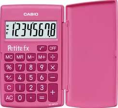 Rekenmachine Casio basisschool roze-3