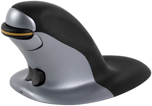 Ergonomische muis Fellowes Penguin draadloos medium