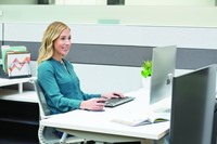 Ergonomische muis Fellowes Penguin draadloos medium-3