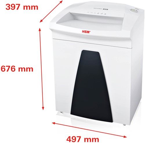 Papiervernietiger HSM Securio B26 stroken 3.9mm-2