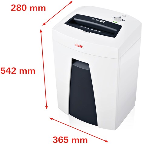 Papiervernietiger HSM Securio C18 stroken 3.9mm-2