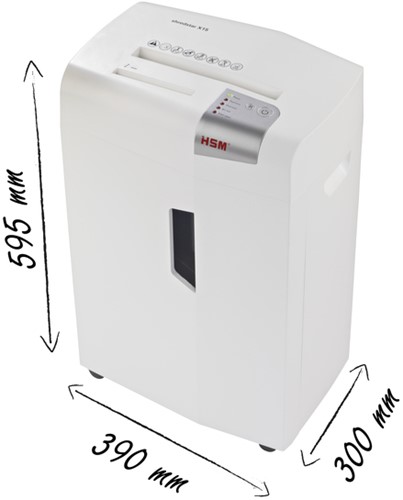 Papiervernietiger HSM shredstar X15 snippers 4x37mm-2