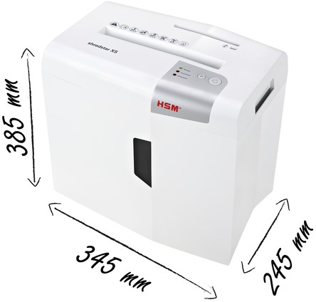 Papiervernietiger HSM shredstar X5 snippers 4.5x30mm-2