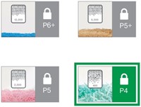 Papiervernietiger Leitz IQ Slim Home Office P4 snippers 4x28mm-8