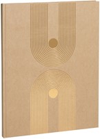 Gastenboek Exacompta Graphik 270x220mm blanco kraft-2