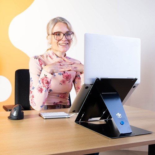 Laptopstandaard R-Go Riser DUO-6