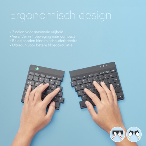 Toetsenbord R-Go Ergonomisch Split Break QWERTY-2