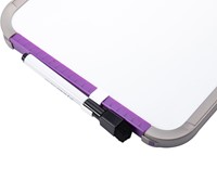 School whitebord 279x216mm assorti