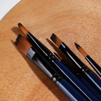 Penselen soft nylon - 6 stuks