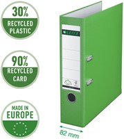 Ordner Leitz 1010 180° 80mm PP A4 lichtgroen-3