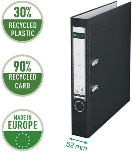Ordner Leitz 1015 180° 52mm PP A4 zwart-3