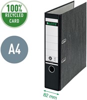 Ordner Leitz 1080 180° 80mm karton A4 zwart-6