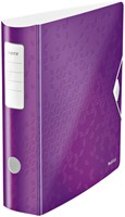 Ordner Leitz WOW active 180° 80mm PP A4 paars-2
