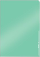 Insteekmap L-model Leitz Premium copy safe 0.15mm PVC A4 groen 100 stuks