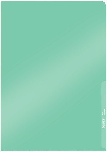 Insteekmap L-model Leitz Premium copy safe 0.15mm PVC A4 groen 100 stuks
