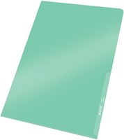 Insteekmap L-model Leitz Premium copy safe 0.15mm PVC A4 groen 100 stuks-3